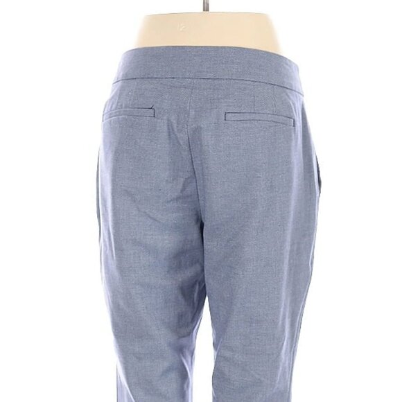 Loft Size 22 Blue Marisa Fit Straight Leg Trouser - Picture 3 of 9